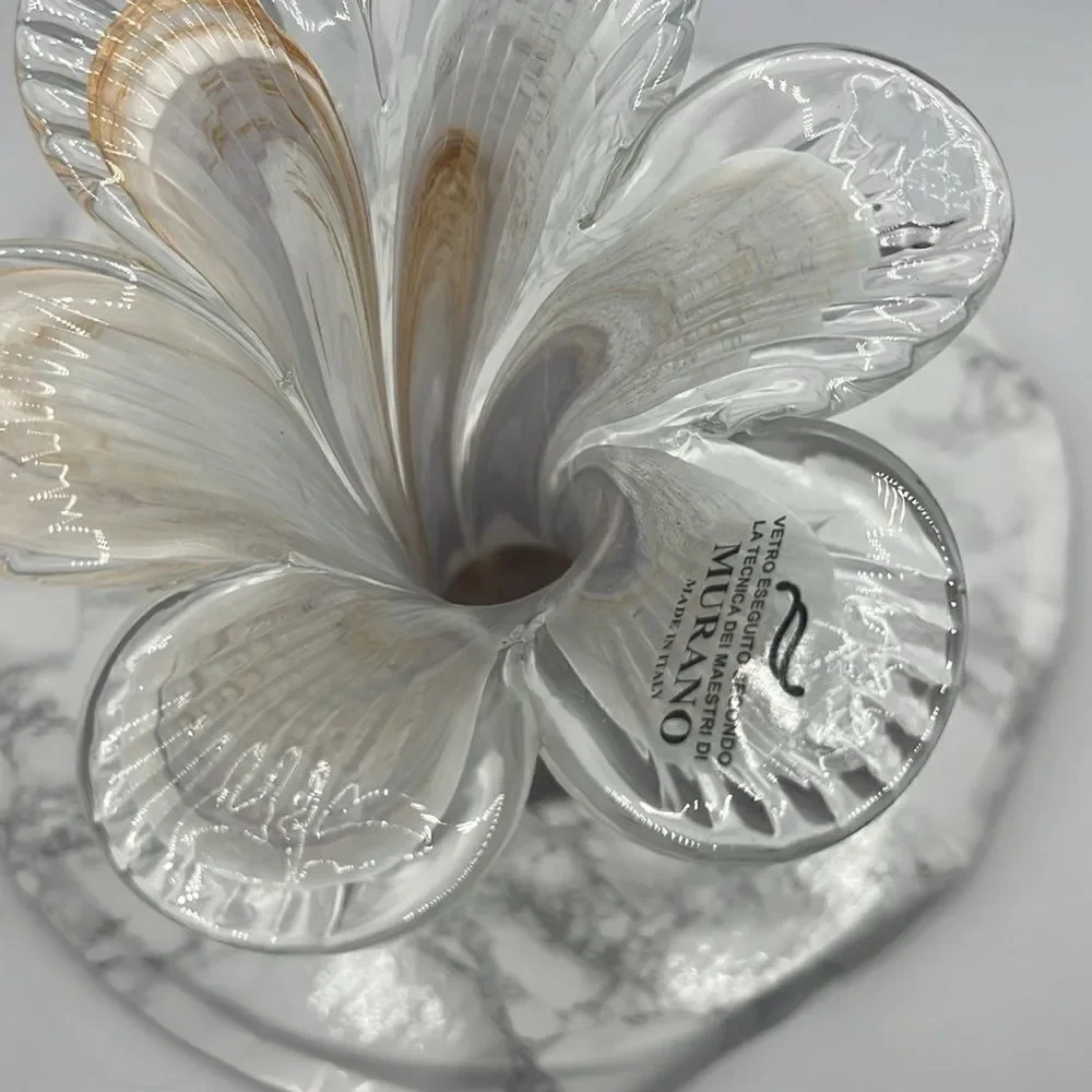 MURANO Made In Italy Glass Vase-New!